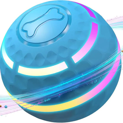 Apasiri Vibrating Dog Ball Toy - Automatic Moving Ball for Small, Medium, and Large Dogs, USB Rechargeable, Suitable for Cats and Dogs (Sizes: 3.15 inches for Medium Dogs / 3.74 inches for Large Dogs)