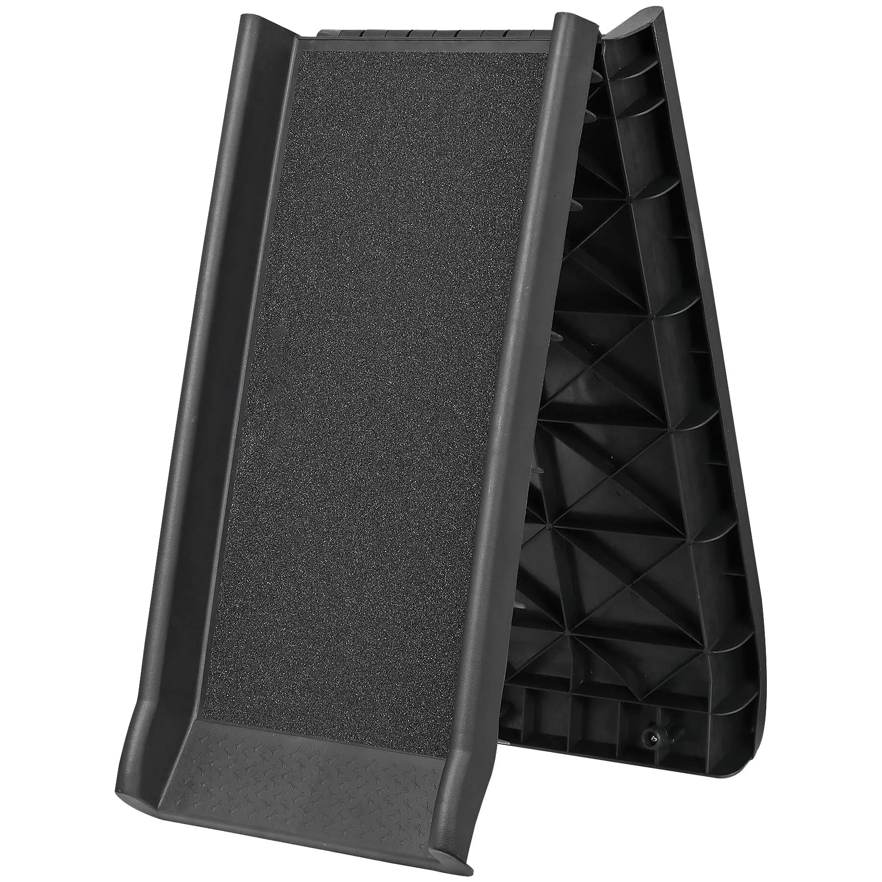 NOVA 62-In Foldable Non-Slip Dog Ramp, 150LBS Capacity for Puppies & Trucks, Easy Access, Safe Loading, Easy Storage, Black