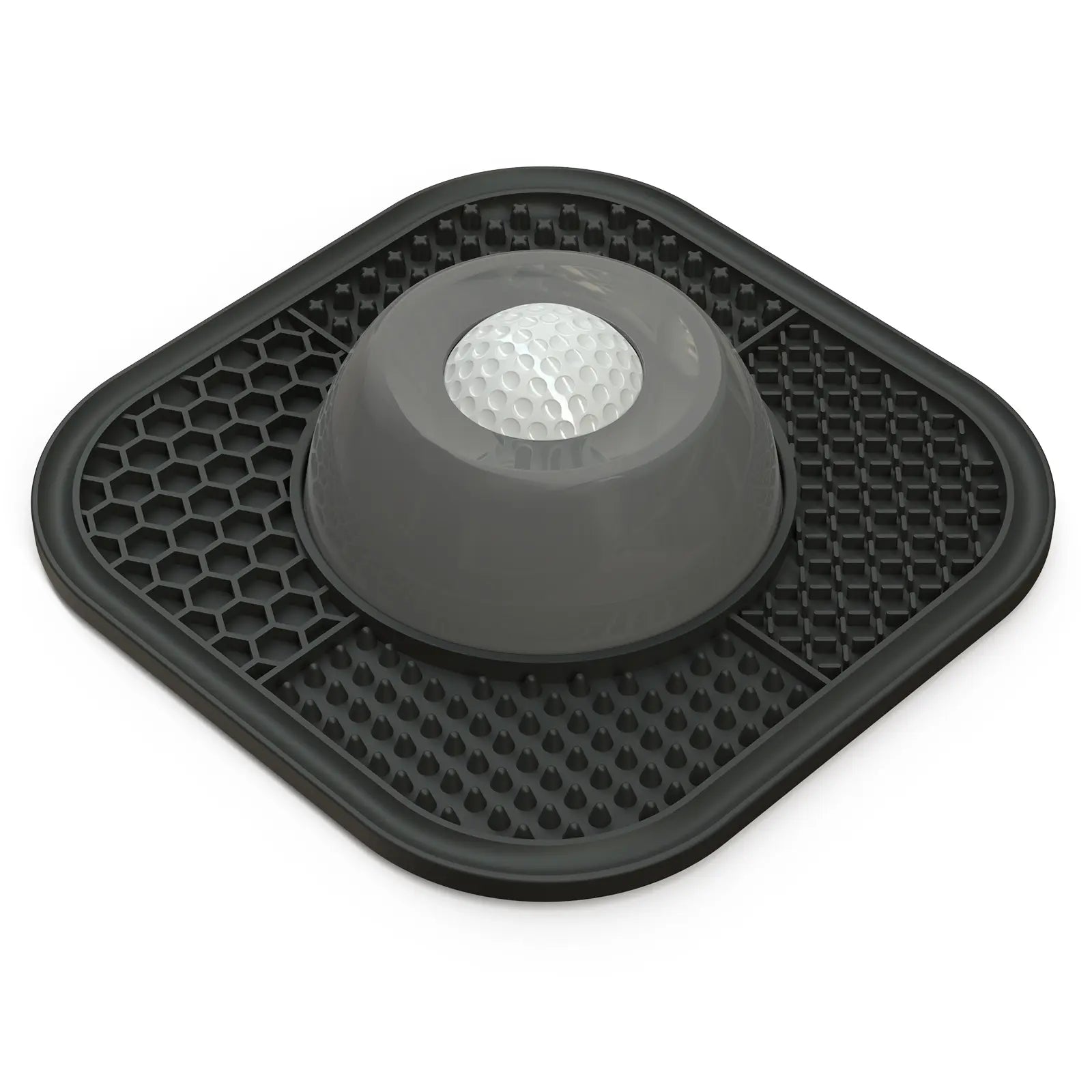 PLOSIF Slow Feeder Dog Bowl for Liquid Treats, Anti-Slip Design with Entertained Ball-In Feature, Bone Broth Lick Bowl, 3/4 Cup Capacity for Yogurt, Ideal for Large, Medium, and Small Breeds, Dietary Supplement and Post-Operative Nutrition