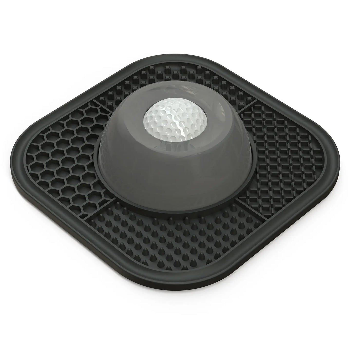 PLOSIF Slow Feeder Dog Bowl for Liquid Treats, Anti-Slip Design with Entertained Ball-In Feature, Bone Broth Lick Bowl, 3/4 Cup Capacity for Yogurt, Ideal for Large, Medium, and Small Breeds, Dietary Supplement and Post-Operative Nutrition