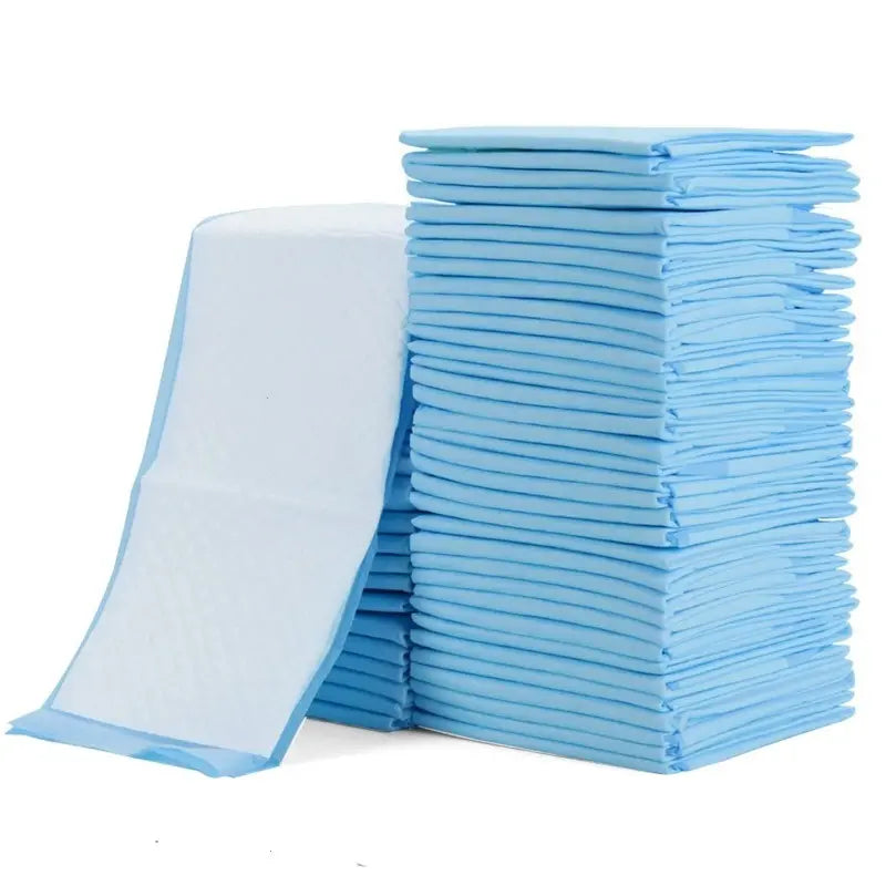 Disposable Training Pads for Pets - 100 Count Waterproof Super Absorbent 13” x 18” Pee Pads for Dogs, Cats, Rabbits, and Guinea Pigs with Odour Locking Technology
