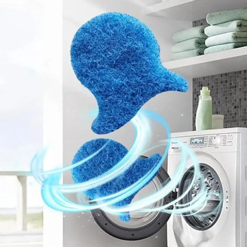 6-Pack Reusable Pet Hair Remover Laundry Balls, Eco-Friendly Fur and Lint Catchers for Washer and Dryer, Washable Household Cleaning Essential